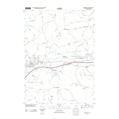 2013 Map of Cobleskill, 2013 Print