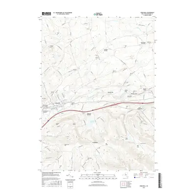 2016 Map of Cobleskill, 2016 Print