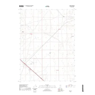 2018 Map of Cobre, 2018 Print