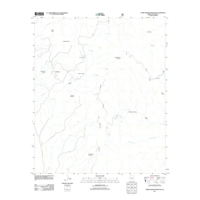2011 Map of Cobre Grande Mountain, 2011 Print