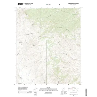 2026 Map of Cobre Grande Mountain, 2026 Print