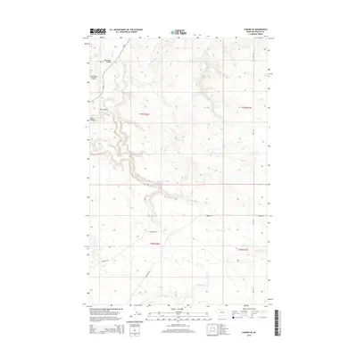 2014 Map of Coburg SE, 2014 Print