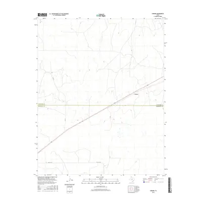 2016 Map of Coburn, 2016 Print