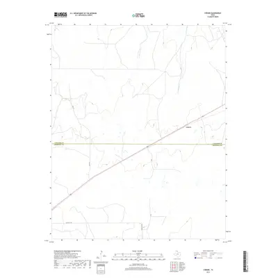 2019 Map of Coburn, 2019 Print