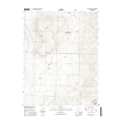 2016 Map of Cochetopa Park, 2016 Print