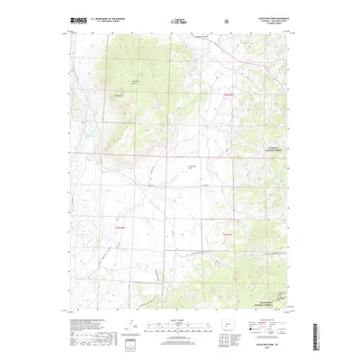 2019 Map of Cochetopa Park, 2019 Print