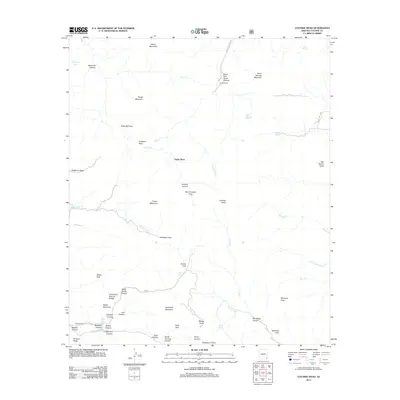 2012 Map of Cochise Head, 2012 Print