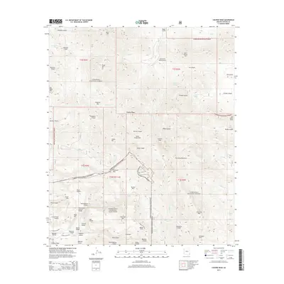 2014 Map of Cochise Head, 2014 Print