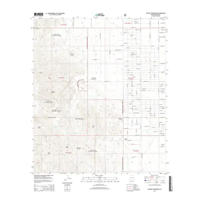 2014 Map of Cochise Stronghold, 2014 Print