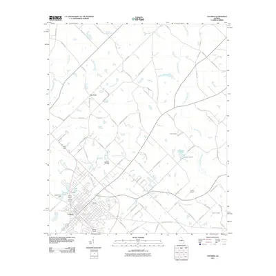 2011 Map of Cochran, 2011 Print