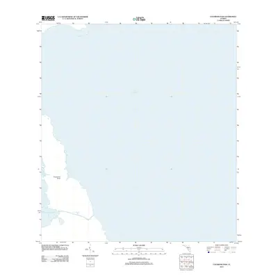 2012 Map of Cochrans Pass, 2012 Print