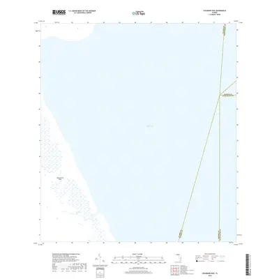 2018 Map of Cochrans Pass, 2018 Print