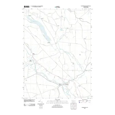 2010 Map of Cochranton, 2010 Print