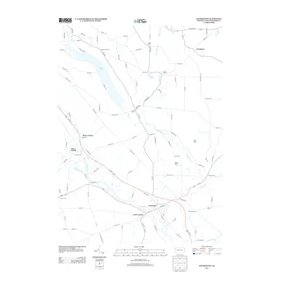 2013 Map of Cochranton, 2013 Print