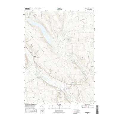 2016 Map of Cochranton, 2016 Print