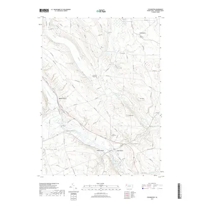 2019 Map of Cochranton, 2019 Print