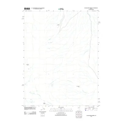 2012 Map of Cockalorum Spring, 2012 Print