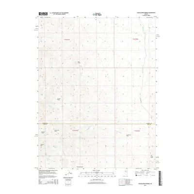 2014 Map of Cockalorum Spring, 2014 Print