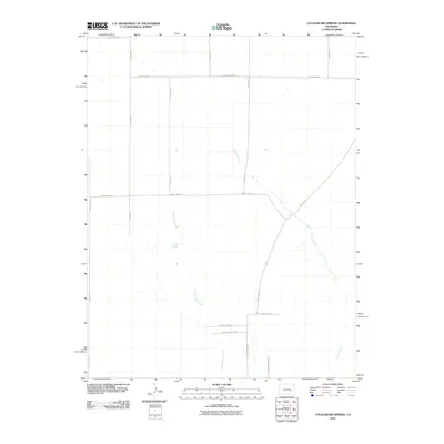 2010 Map of Cockleburr Springs, 2010 Print
