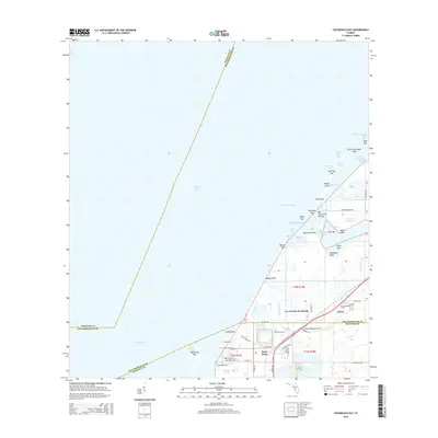 2015 Map of Cockroach Bay, 2015 Print