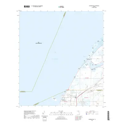 2018 Map of Cockroach Bay, 2018 Print