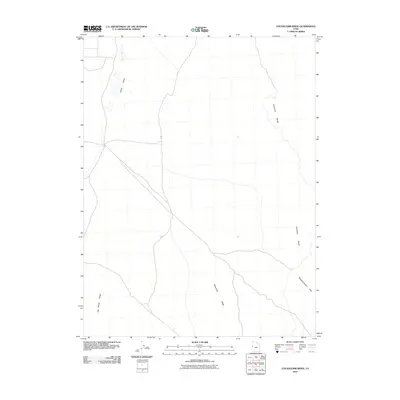 2011 Map of Cockscomb Ridge, 2011 Print