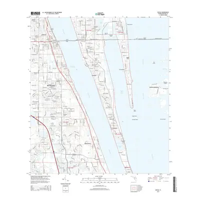 2015 Map of Cocoa, 2015 Print