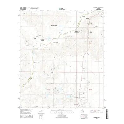 2015 Map of Cocodrie Lake, 2015 Print