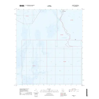 2018 Map of Cocodrie, 2018 Print