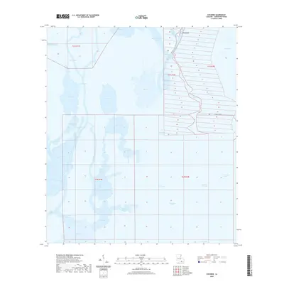 2020 Map of Cocodrie, 2020 Print