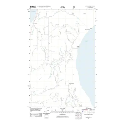 2011 Map of Cocolalla, 2011 Print