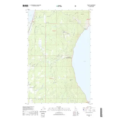 2020 Map of Cocolalla, 2020 Print