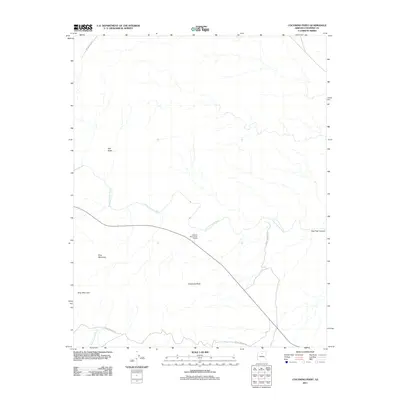2011 Map of Coconino Point, 2011 Print