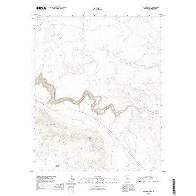 2026 Map of Coconino Point, 2026 Print