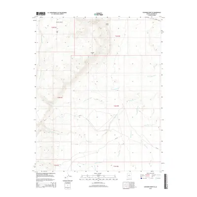 2014 Map of Coconino Point SE, 2014 Print