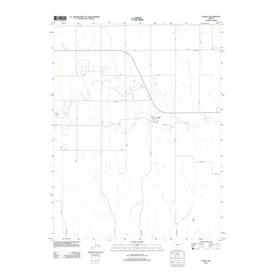 2012 Map of Codell, 2012 Print