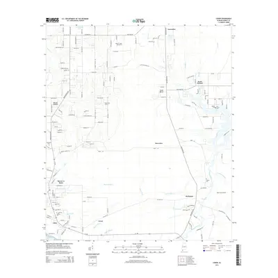 2014 Map of Coden, 2014 Print