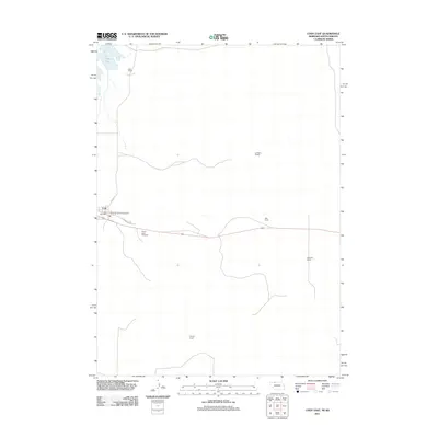 2011 Map of Cody East, 2011 Print