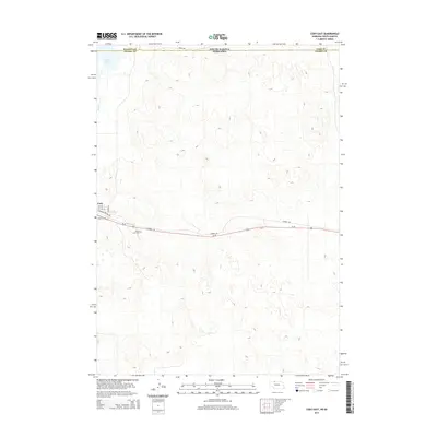 2014 Map of Cody East, 2014 Print