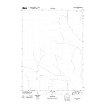 2011 Map of Cody Lake SW, 2011 Print