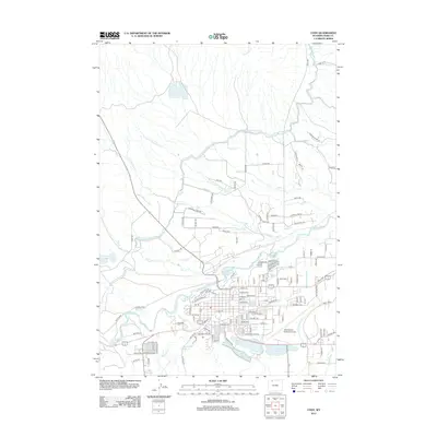 2012 Map of Cody, 2012 Print
