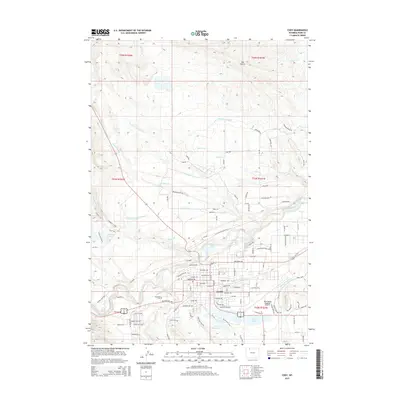 2015 Map of Cody, 2015 Print