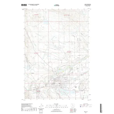 2017 Map of Cody, 2017 Print