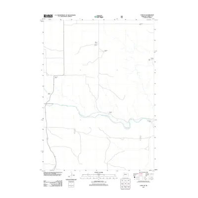2011 Map of Cody SE, 2011 Print