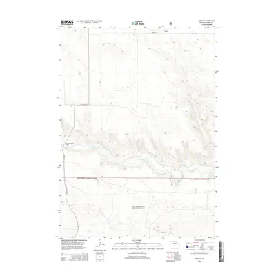 2014 Map of Cody SE, 2014 Print