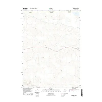 2014 Map of Cody West, 2014 Print