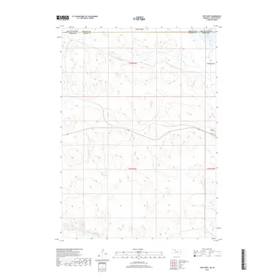 2017 Map of Cody West, 2017 Print