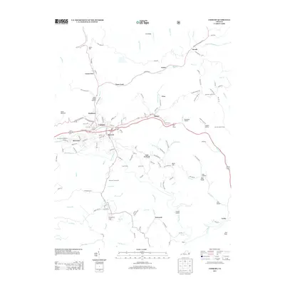 2013 Map of Coeburn, 2013 Print