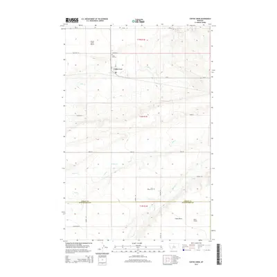 2014 Map of Coffee Creek, 2014 Print