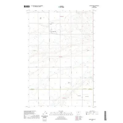 2020 Map of Coffee Creek, 2020 Print